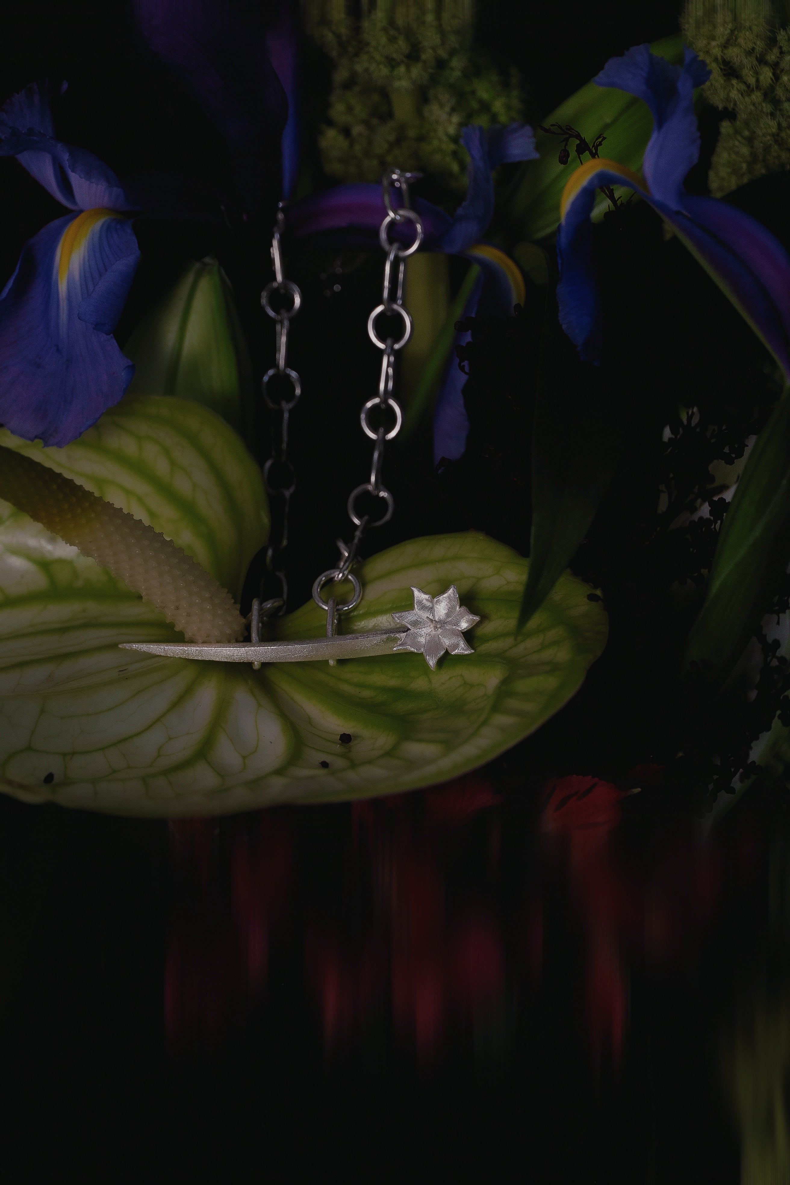 Obsidian Necklace - Form l