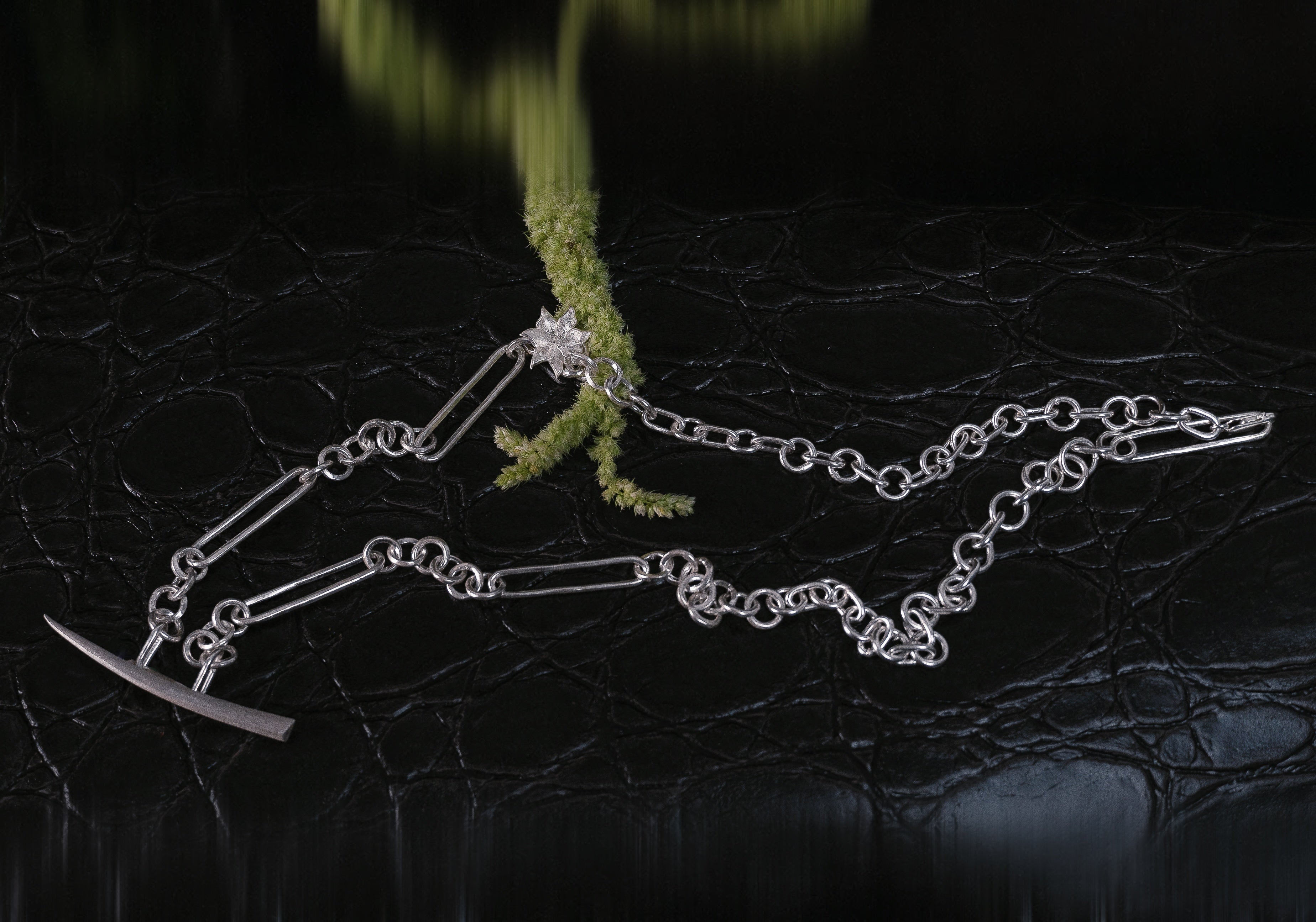 Obsidian Necklace - Form ll