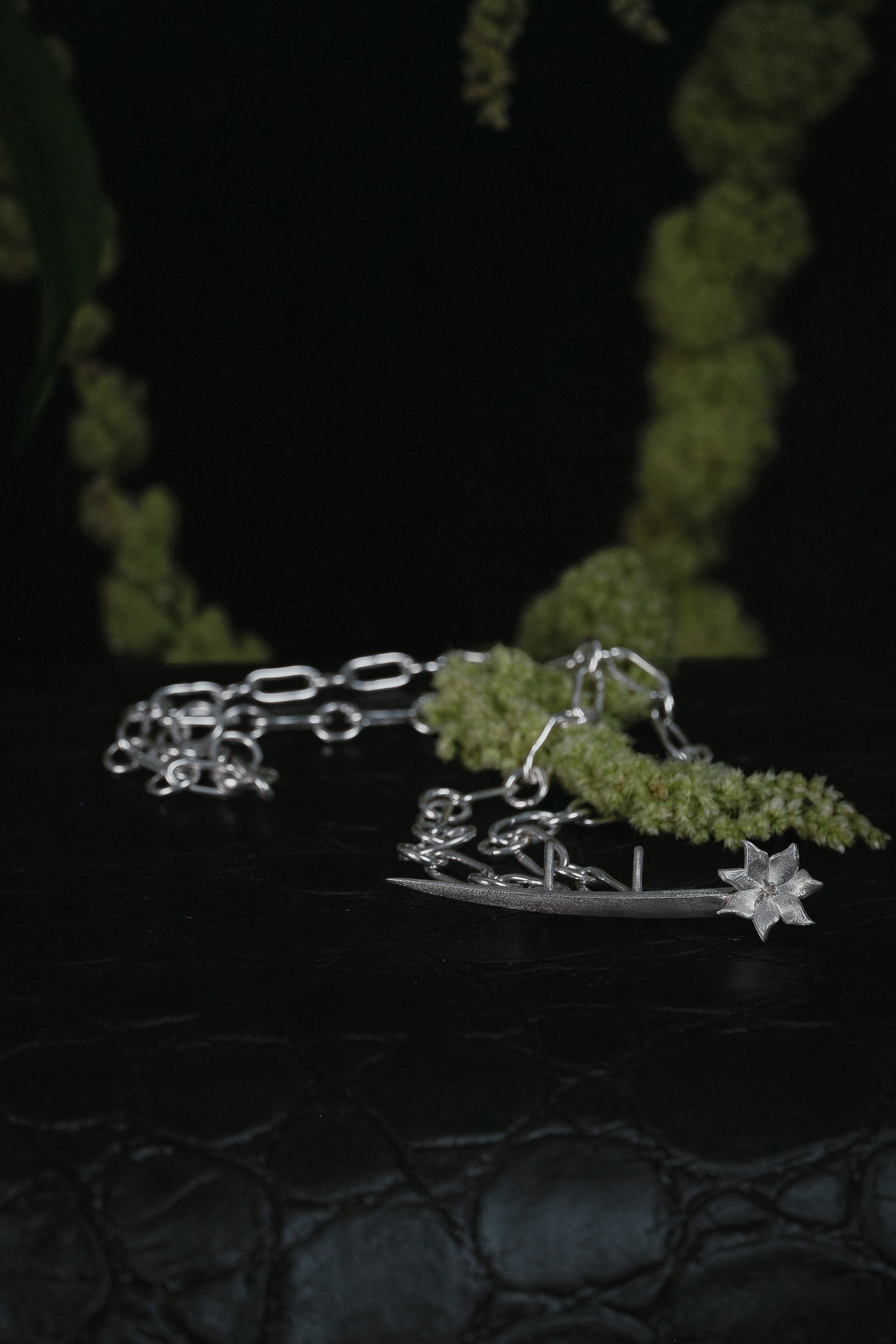 Obsidian Necklace - Form l