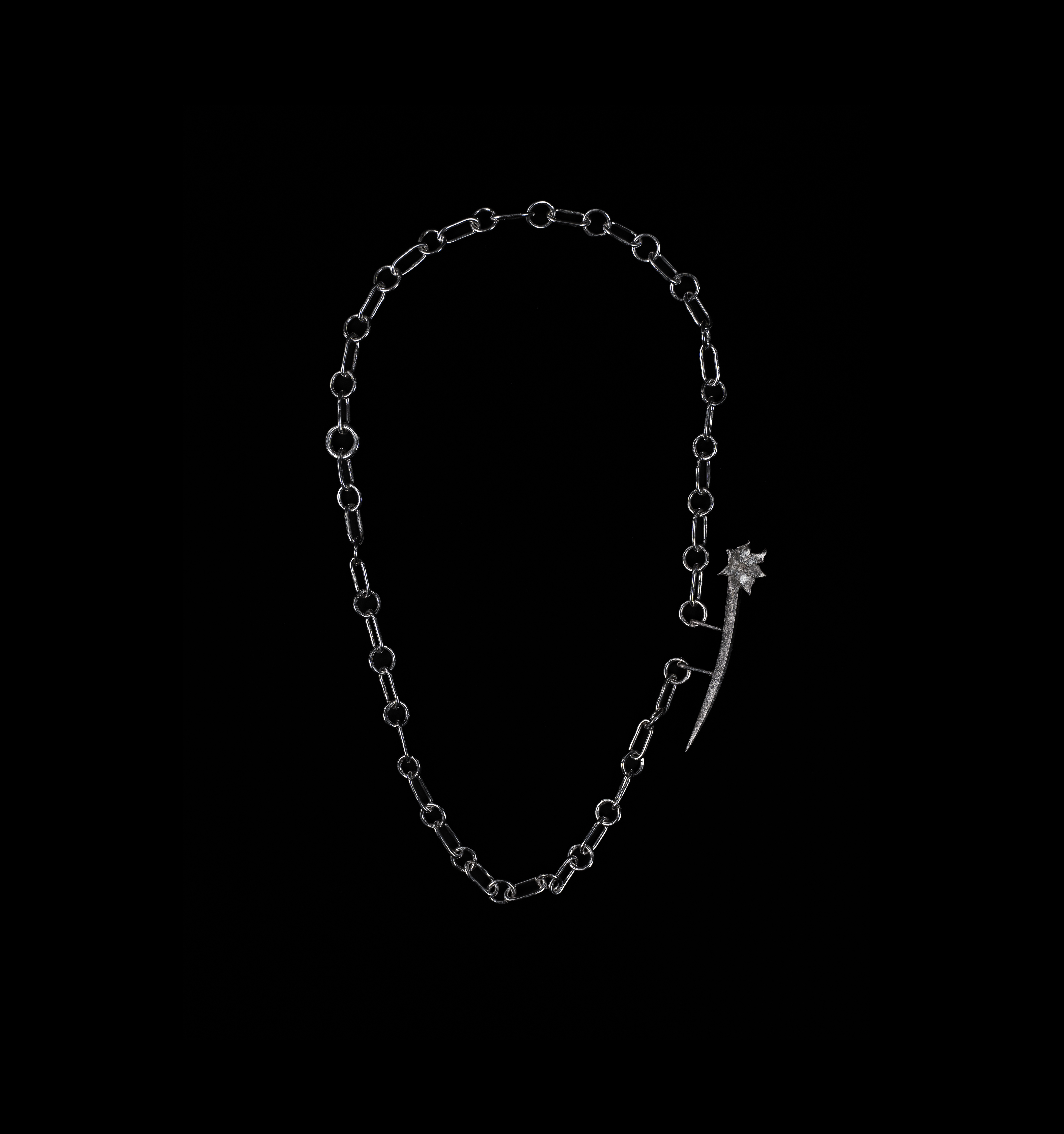Obsidian Necklace - Form l