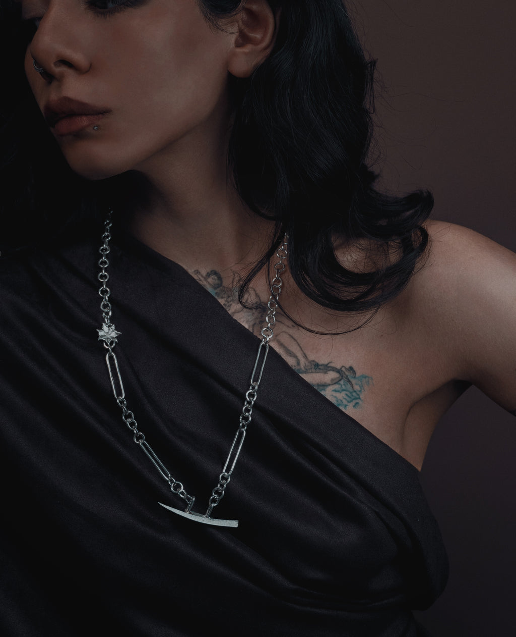 Obsidian Necklace - Form ll