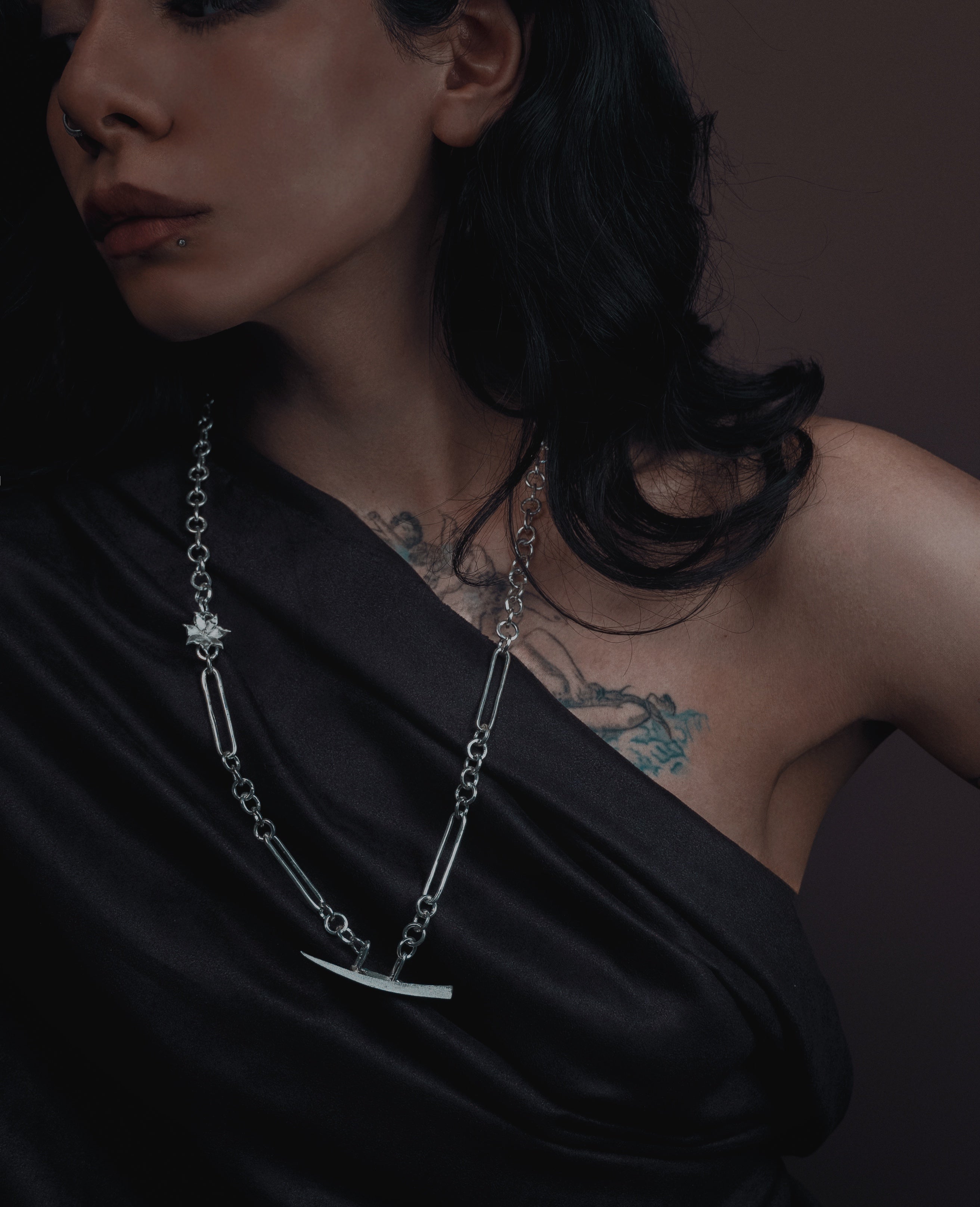 Obsidian Necklace - Form ll